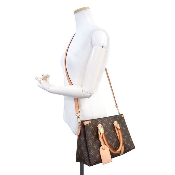 Louis Vuitton Soufflot Monogram Brown BB 2way Shoulder Bag Handbag - Picture 9 of 10